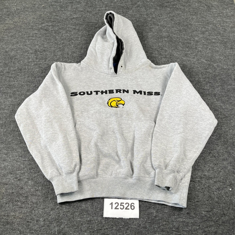 Southern Miss Golden Eagles Hoodie Mens XS Gray Team Edition Apparel Football